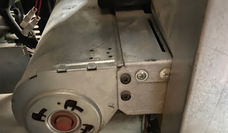 Réalisation d'un changement de ventilateur d’air